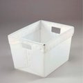 Global Equipment Global Industrial„¢ Corrugated Plastic Totes - Postal Nesting-No Lid 18-1/2x13-1/4x12 Natural 1577N